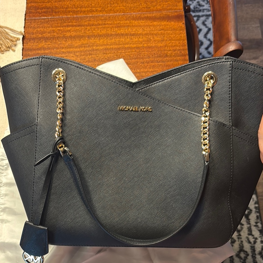 Michael Kors Black Tote Bag